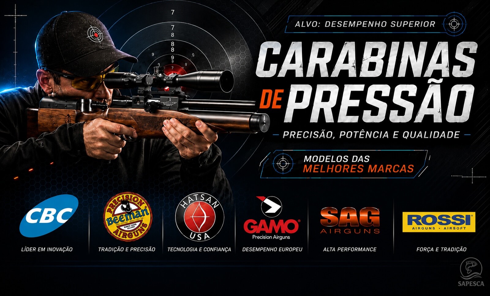 Carabinas de pressão